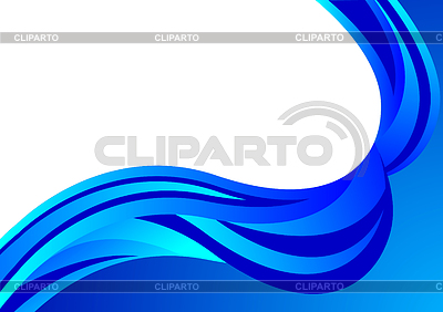 Belleza fondo de la onda | Ilustración vectorial de stock |ID 3561569