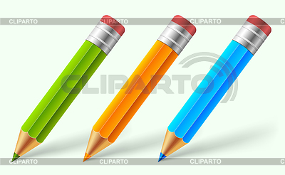 Set of pencils | Stock Vector Graphics |ID 3663794