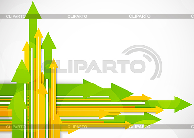 Fondo con las flechas | Ilustración vectorial de stock |ID 3698759