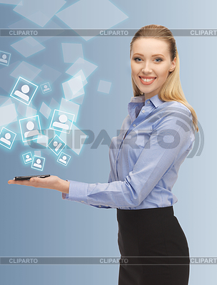 Woman with smartphone | High resolution stock photo |ID 3655268