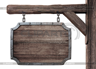 Alte Holz mittelalterliche Schenke Schild | Foto mit hoher Auflösung |ID 4647277