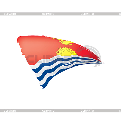 Kiribati flagge, | Stock Vektorgrafik |ID 6682003