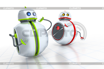 Dulces pequeños robots | Ilustración de alta resolución |ID 5321729