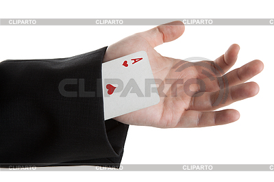Tarjeta as de corazones de manga de la chaqueta | Foto de alta resolución |ID 6178888