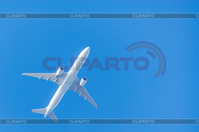 Avión de pasajeros blanco | Foto de alta resolución |ID 6618346