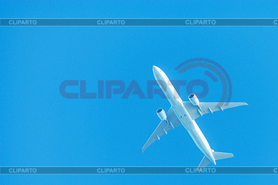 Avión de pasajeros blanco | Foto de alta resolución |ID 6618348
