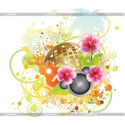 Tropical Party Poster Tropical Party Poster