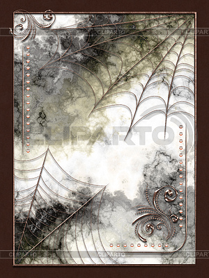 Gold floral frame with marble | High resolution stock illustration |ID 6682267