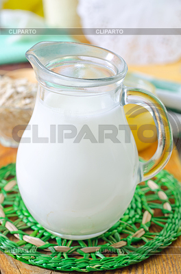 Milk, oa flake and honey | High resolution stock photo |ID 5171198