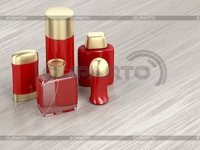 Conjunto de productos cosméticos para hombres | Ilustración de alta resolución |ID 6543854