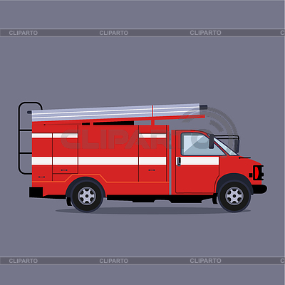 Camión de bomberos | Ilustración vectorial de stock |ID 5585003