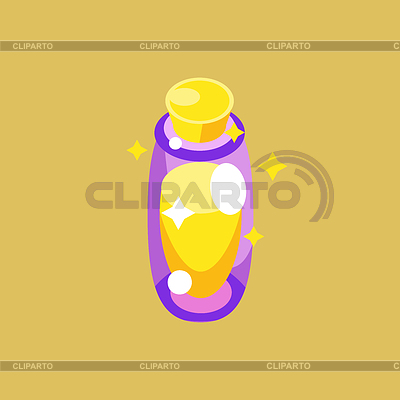 Juego Flash elixir mágico | Ilustración vectorial de stock |ID 5730534