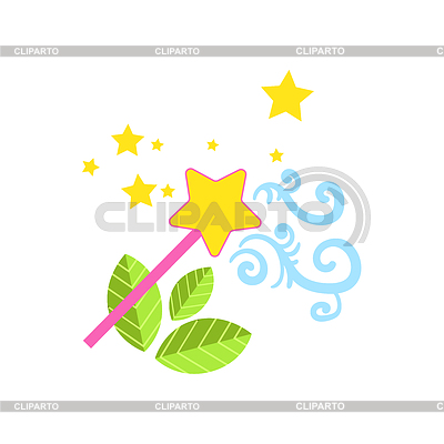 Zauberstab Zeichnung | Stock Vektorgrafik |ID 5748762