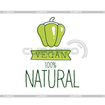 Fresh Vegan Food Promotional Войти с зеленым Сладкий | Векторный клипарт |ID 6025748