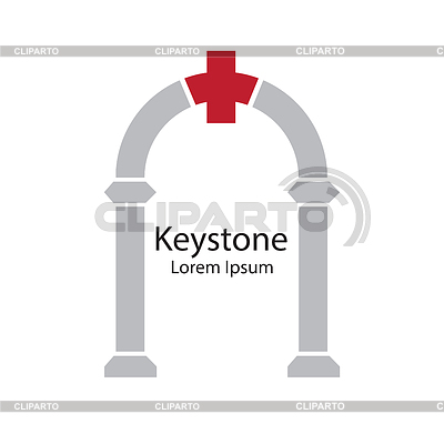 Keystone Design Concept | Ilustración vectorial de stock |ID 5961555