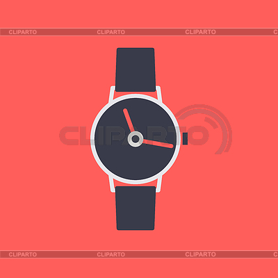Icon Armbanduhr, | Stock Vektorgrafik |ID 5957292