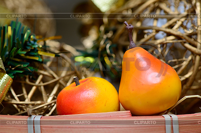 Apfel und Birne | Foto mit hoher Auflösung |ID 6011222
